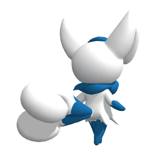 Meowstic Female, Back, in Pokémon Champions