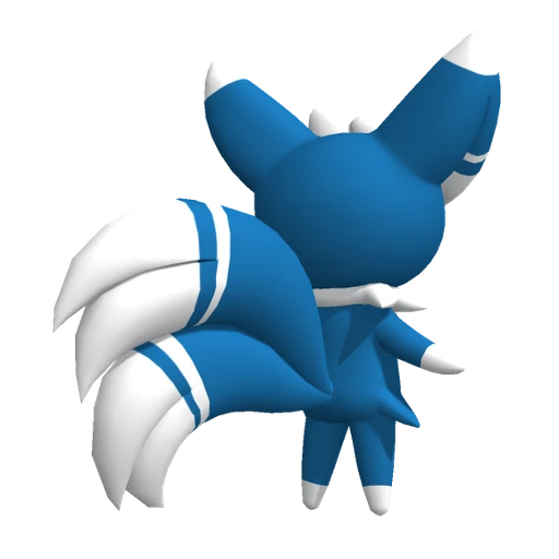 Meowstic Male, Back, in Pokémon Champions