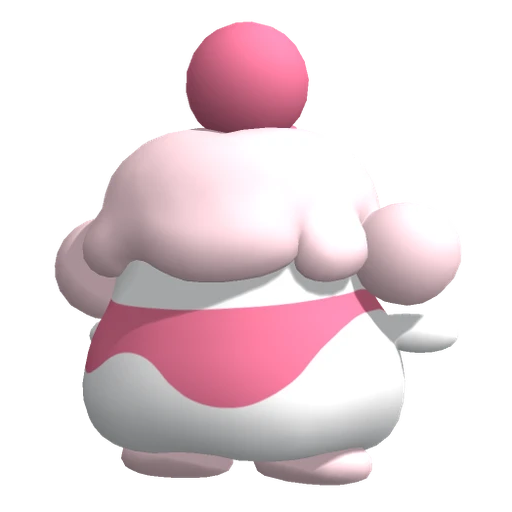 Slurpuff, Back, in Pokémon Champions