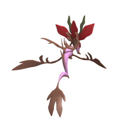 Dragalge, Back, in Pokémon Champions