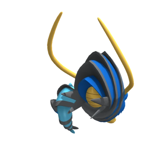 Clawitzer, Back, in Pokémon Champions