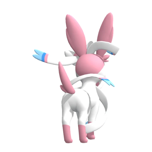 Sylveon, Back, in Pokémon Champions