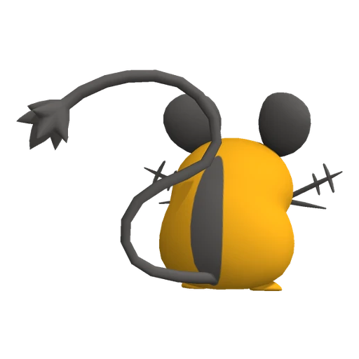 Dedenne, Back, in Pokémon Champions