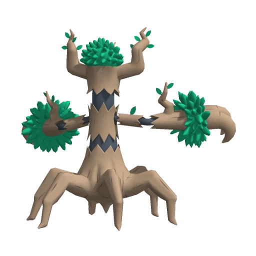 Trevenant, Back, in Pokémon Champions