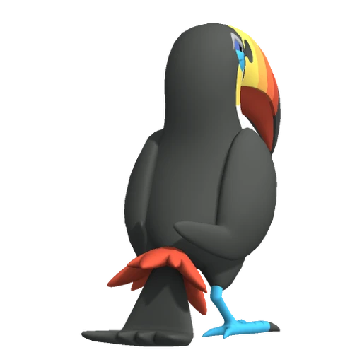 Toucannon, Back, in Pokémon Champions