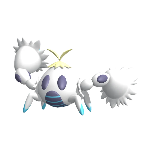 Crabominable, Back, in Pokémon Champions