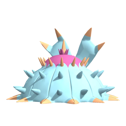 Toxapex, Back, in Pokémon Champions