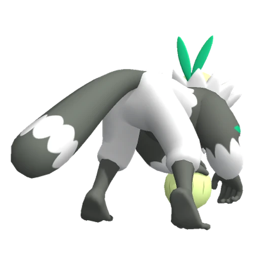 Passimian, Back, in Pokémon Champions