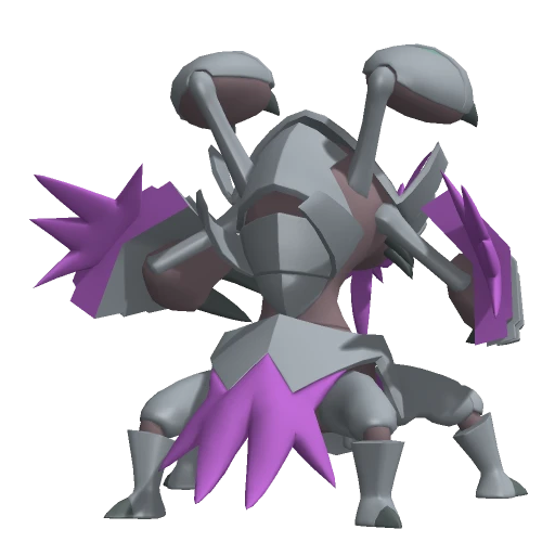 Golisopod Mega, Back, in Pokémon Champions