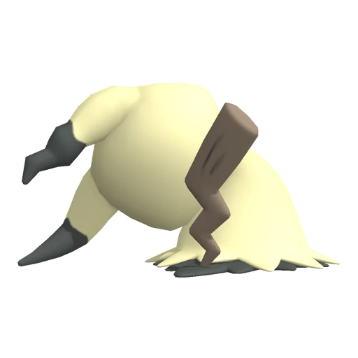 Mimikyu Busted Form, Back, in Pokémon Champions