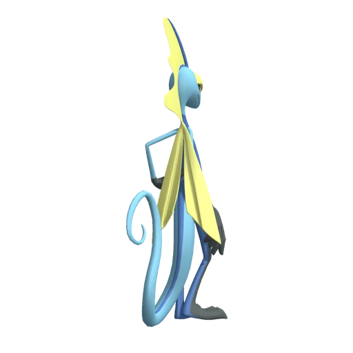 Inteleon, Back, in Pokémon Champions