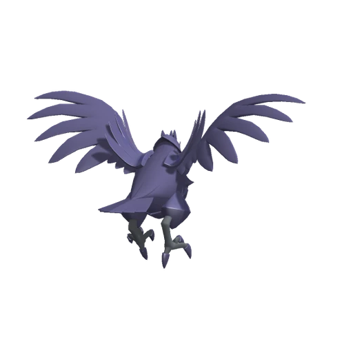 Corviknight, Back, in Pokémon Champions