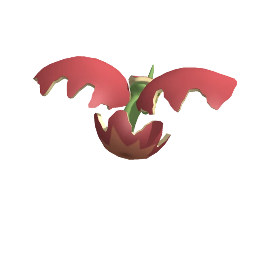 Flapple, Back, in Pokémon Champions