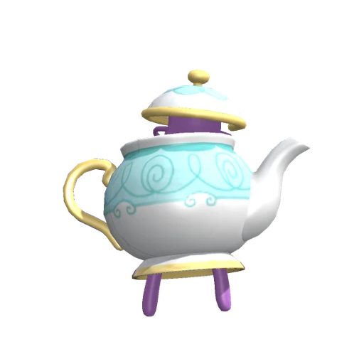 Polteageist Phony Form, Back, in Pokémon Champions