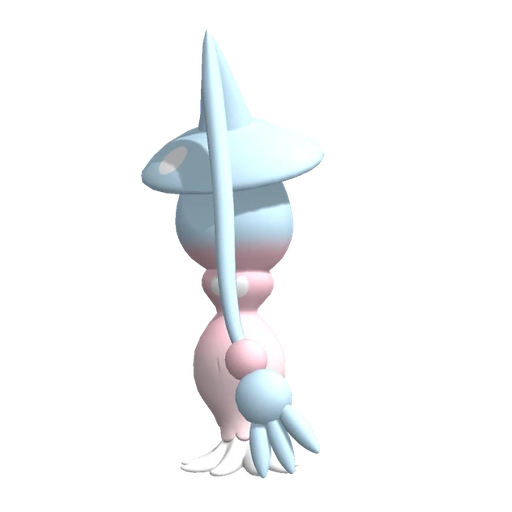 Hatterene, Back, in Pokémon Champions