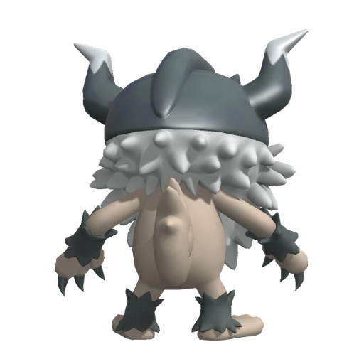 Perrserker, Back, in Pokémon Champions