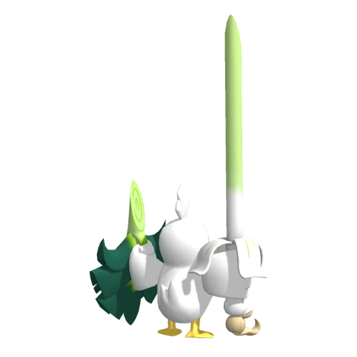 Sirfetch'd, Back, in Pokémon Champions