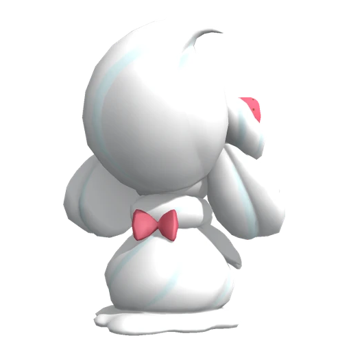 Alcremie Salted Cream Strawberry, Back, in Pokémon Champions
