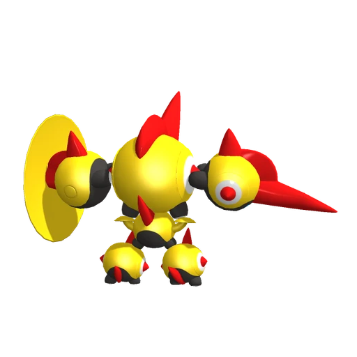 Falinks Mega, Back, in Pokémon Champions