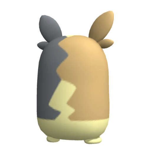 Morpeko Full Belly Mode, Back, in Pokémon Champions