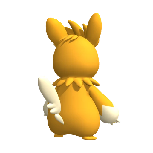Pawmot, Back, in Pokémon Champions