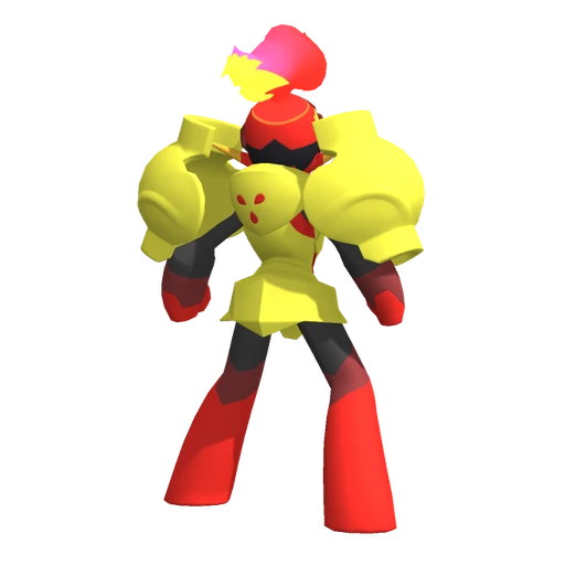 Armarouge, Back, in Pokémon Champions
