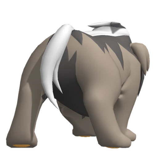 Mabosstiff, Back, in Pokémon Champions