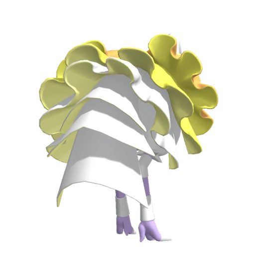 Espathra, Back, in Pokémon Champions