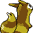 Furret, Back, in Crystal