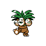 Exeggutor, Front, in Crystal