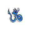 Dragonair, Front, in Crystal