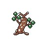 Sudowoodo, Front, in Crystal
