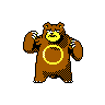 Ursaring, Front, in Crystal