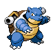 Blastoise, Front, in Diamond & Pearl