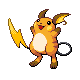 Raichu, Front, in Diamond & Pearl