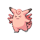 Clefable, Front, in Diamond & Pearl