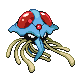 Tentacruel, Front, in Diamond & Pearl