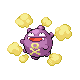 Koffing, Front, in Diamond & Pearl