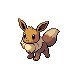Eevee, Front, in Diamond & Pearl