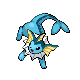 Vaporeon, Front, in Diamond & Pearl