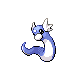 Dratini, Front, in Diamond & Pearl