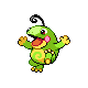 Politoed, Front, in Diamond & Pearl
