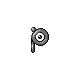 Unown P in Diamond & Pearl