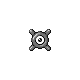Unown X in Diamond & Pearl