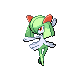 Kirlia, Front, in Diamond & Pearl