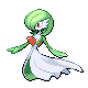Gardevoir, Front, in Diamond & Pearl