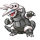 Aggron, Front, in Diamond & Pearl