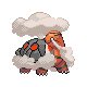 Torkoal, Front, in Diamond & Pearl