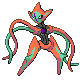 Deoxys Attack Forme in Diamond & Pearl