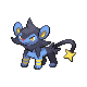 Luxio, Front, in Diamond & Pearl